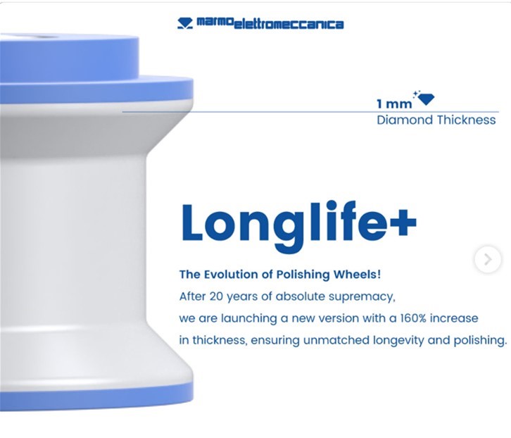 Longlife+ Marmoelettromeccanica longlife+ polishers
